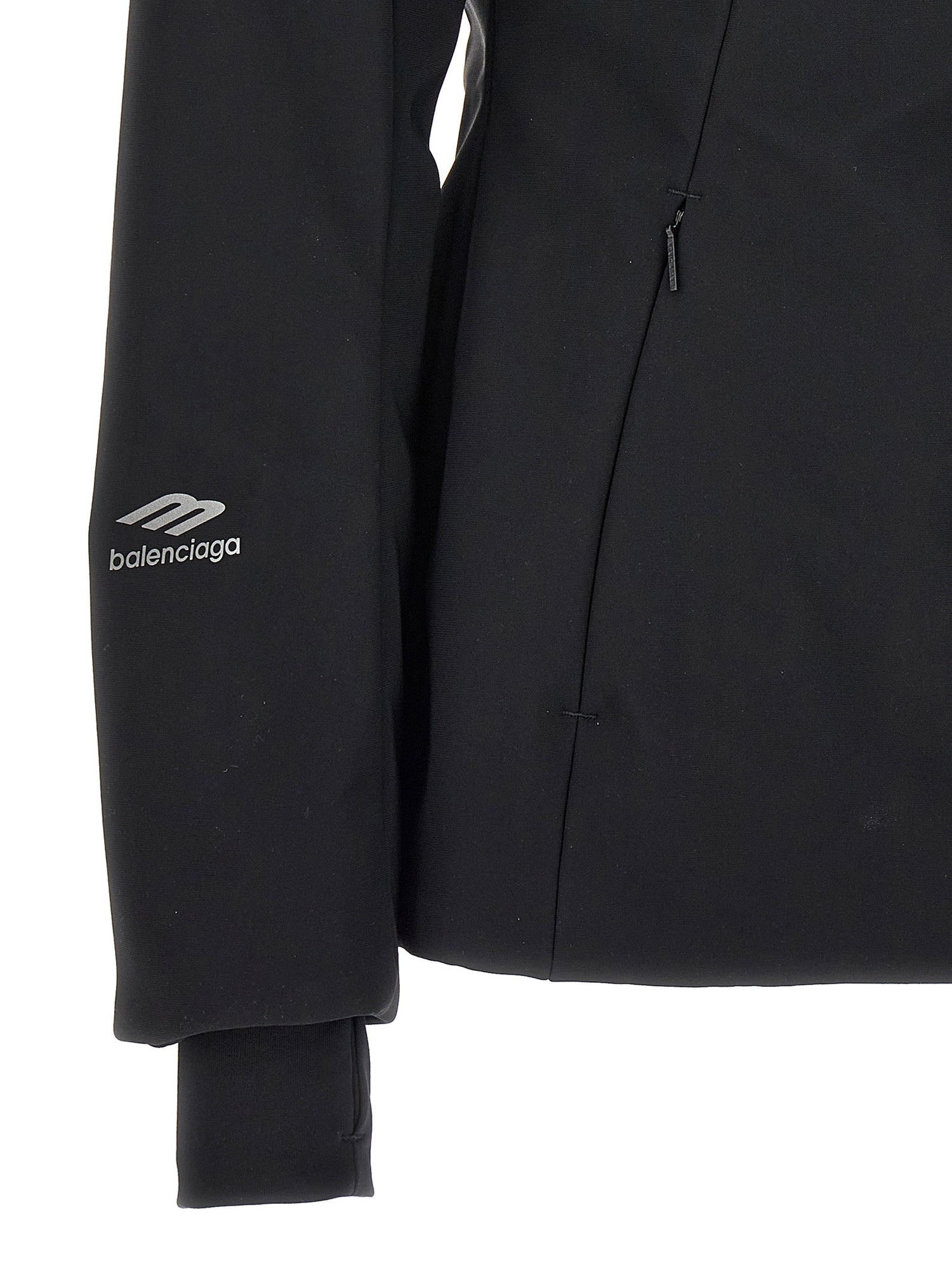 Balenciaga Ski Hourglass 3b Sports Icon Parka Black