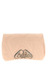 Alexander McQueen The Mini Seal Crossbody Bag Beige
