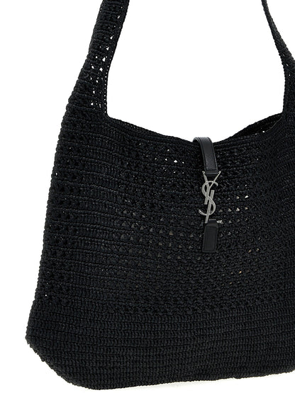 Saint Laurent Le 5 à 7 Midi Shopping Bag Black