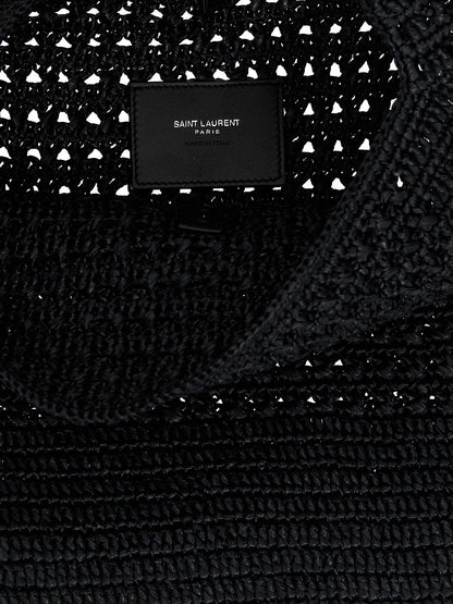Saint Laurent Le 5 à 7 Midi Shopping Bag Black