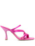 Malone Souliers 100mm Sculpted Heel Sandals Pink