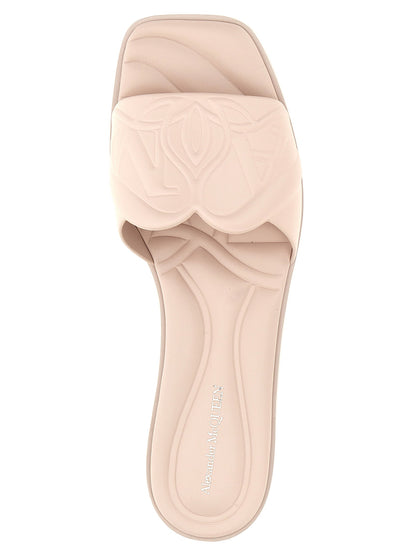 Alexander McQueen Seal Sandals Pink