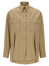 Ferragamo Pannelli Shirt Beige