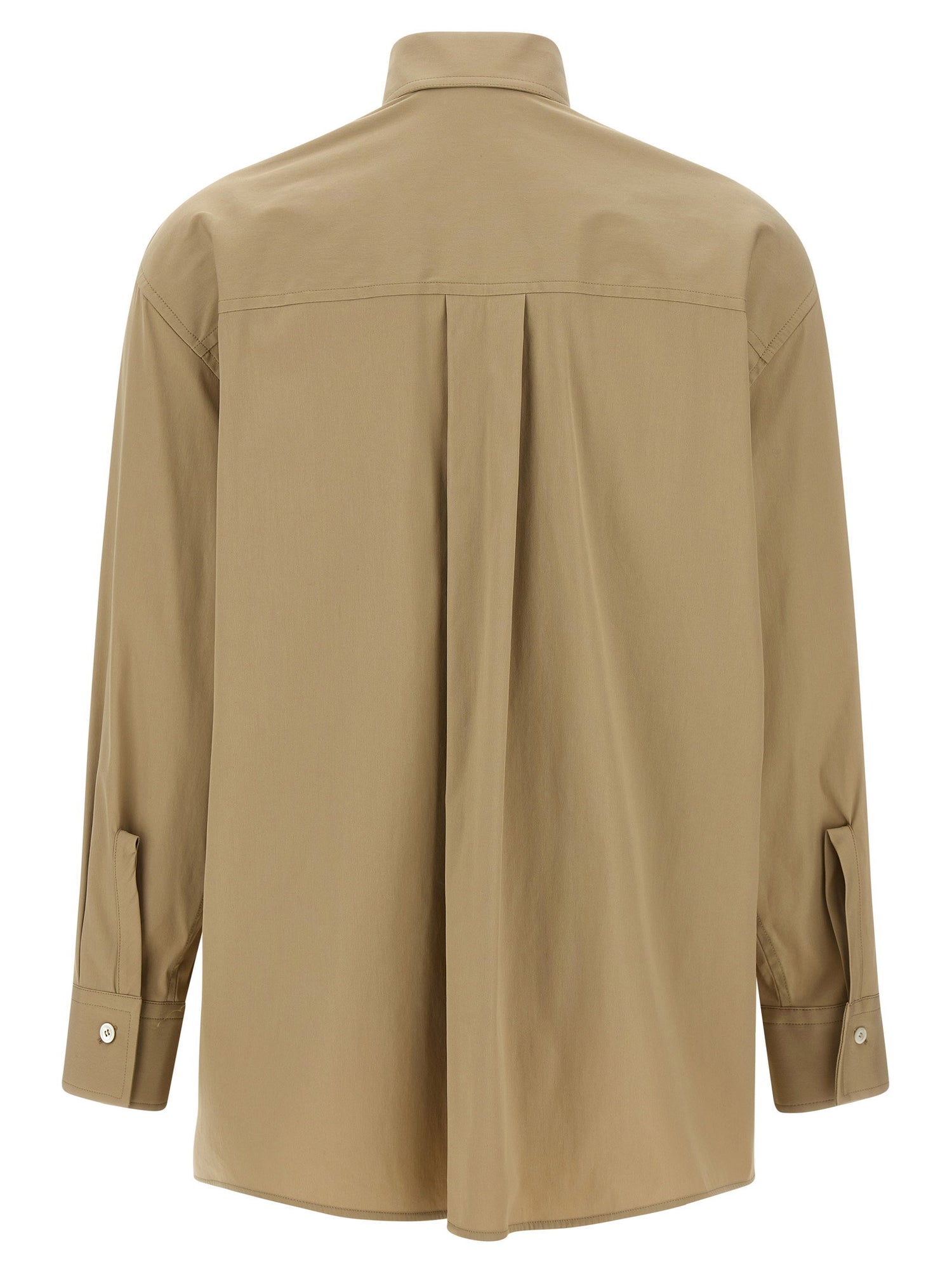 Ferragamo Pannelli Shirt Beige