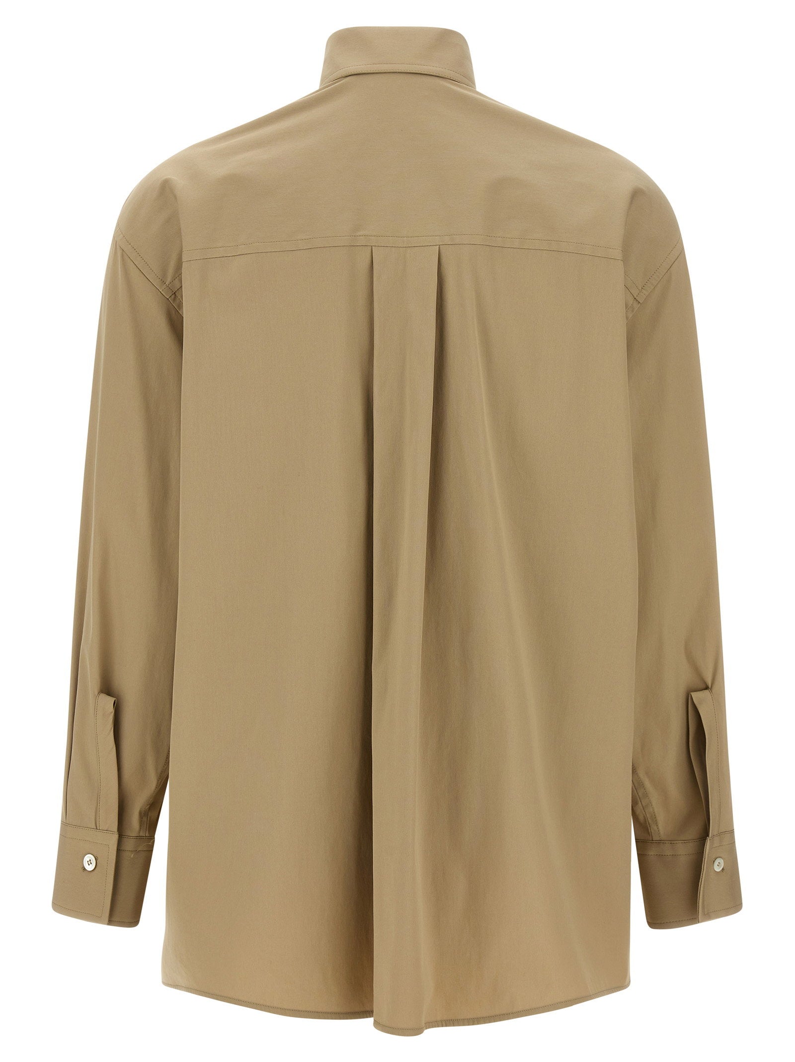 Ferragamo Pannelli Shirt Beige