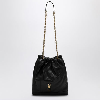 Saint Laurent Jamie 4.3 Drawstring Lambskin Bag Black