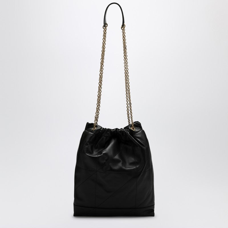 Saint Laurent Jamie 4.3 Drawstring Lambskin Bag Black