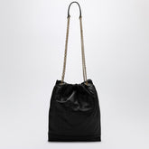 Saint Laurent Jamie 4.3 Drawstring Lambskin Bag Black