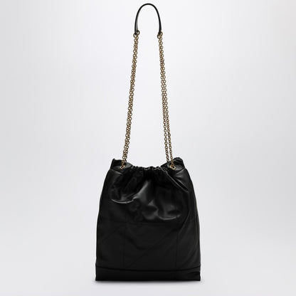 Saint Laurent Jamie 4.3 Drawstring Lambskin Bag Black