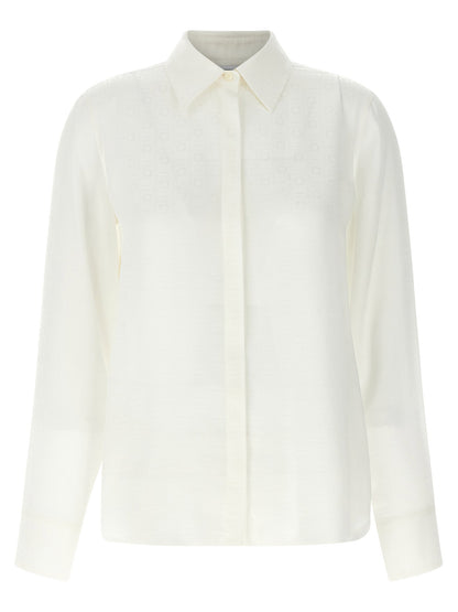 Ferragamo Monogram Shirt White