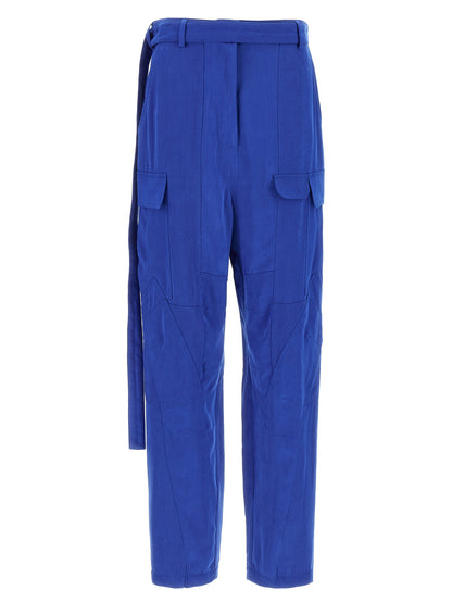 Ferragamo Cargo Pants Blue