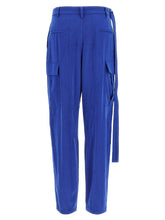 Ferragamo Cargo Pants Blue