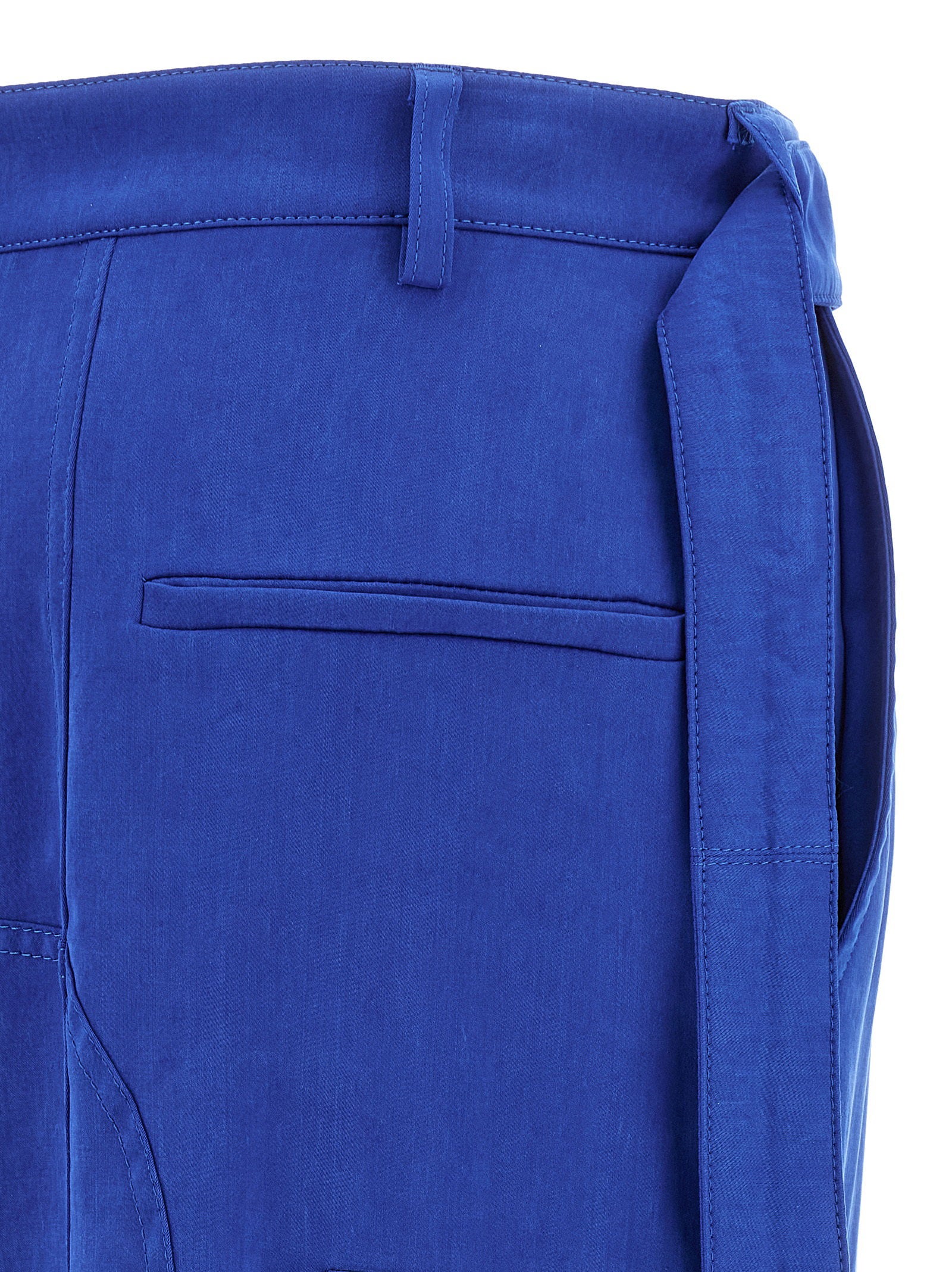 Ferragamo Cargo Pants Blue