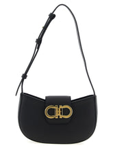 Ferragamo Gabry Shoulder Bag Black