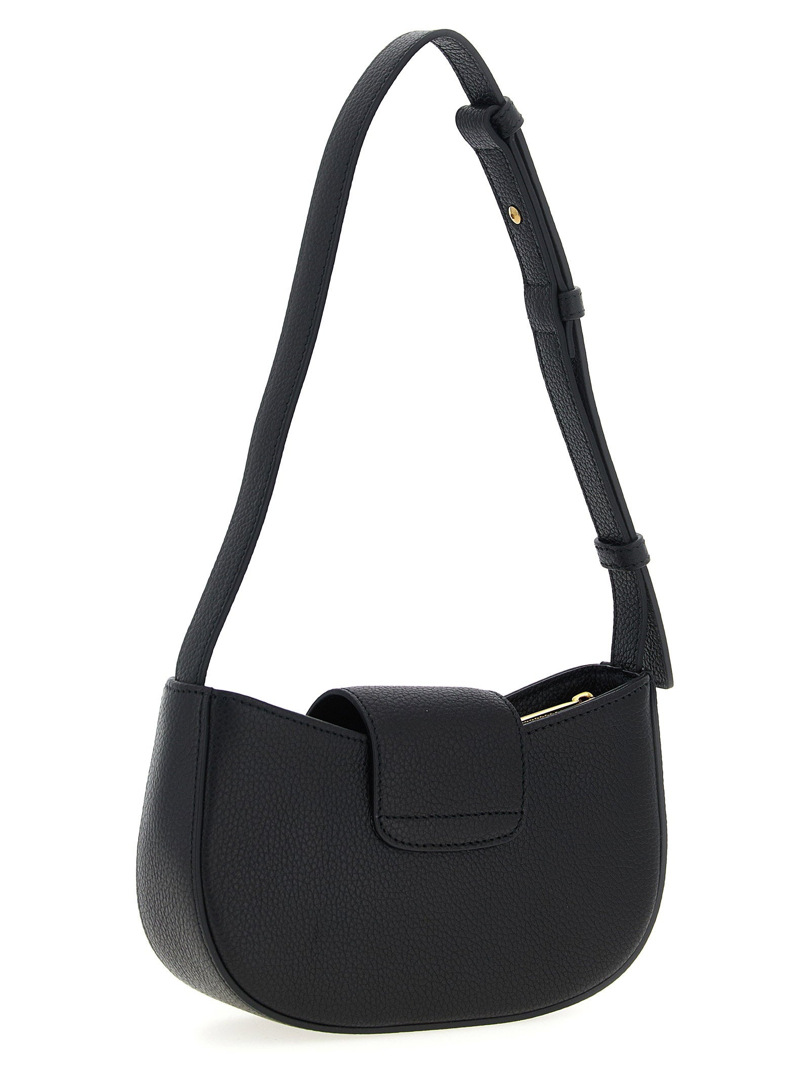 Ferragamo Gabry Shoulder Bag Black