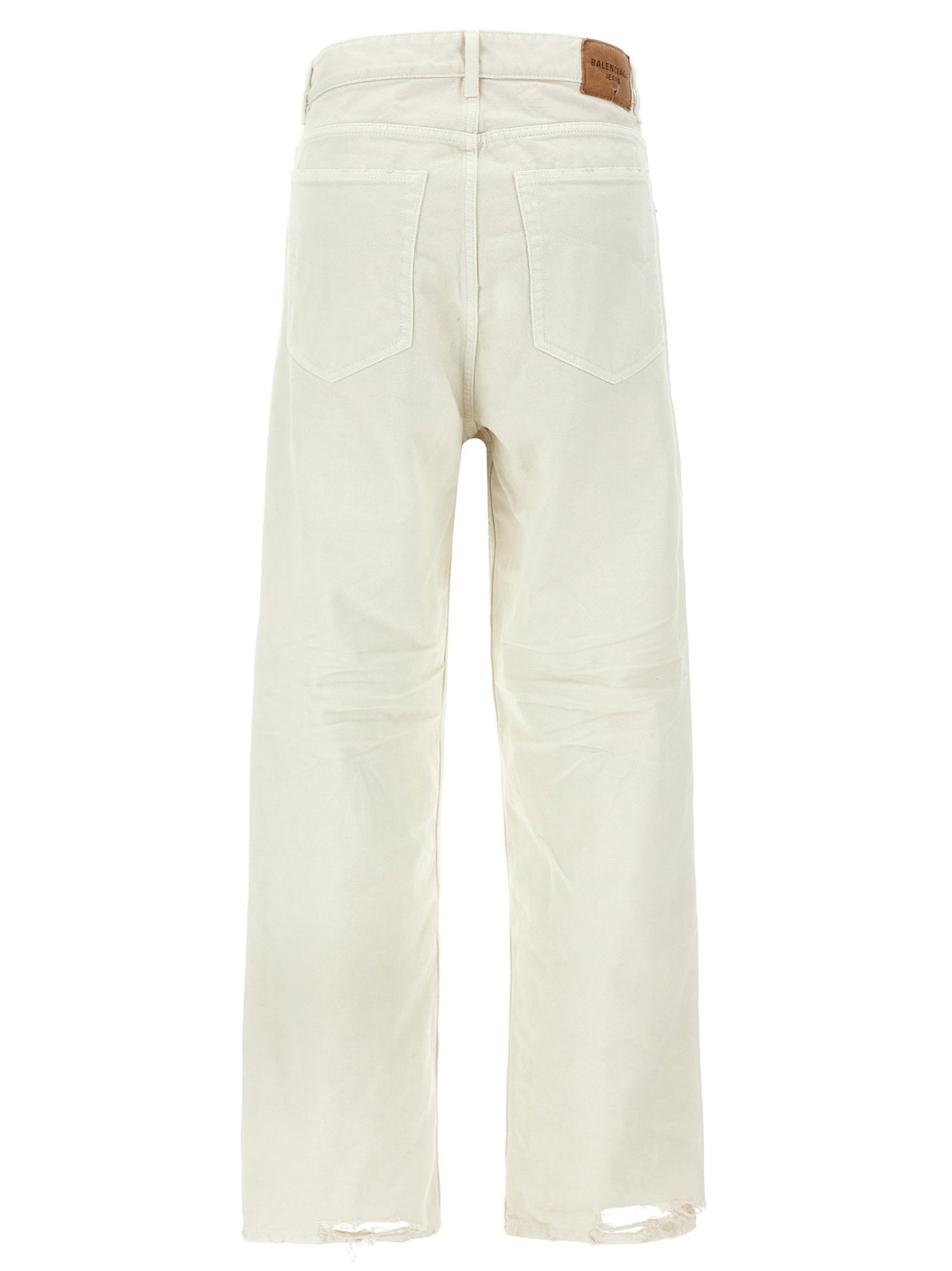 Balenciaga Denim Jeans White