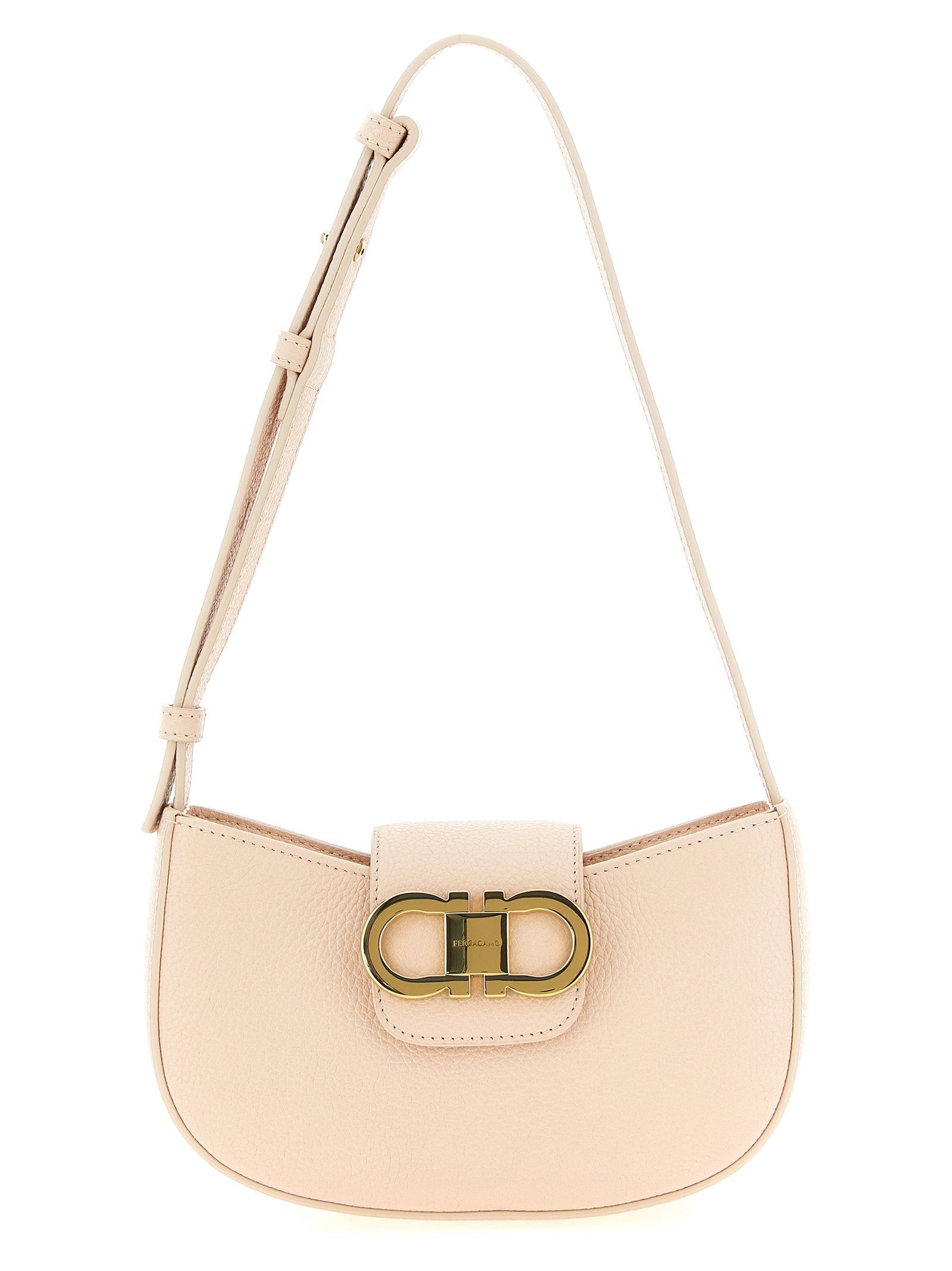 Ferragamo Gabry Shoulder Bag Pink