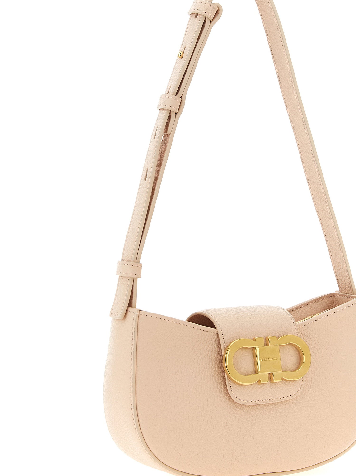 Ferragamo Gabry Shoulder Bag Pink