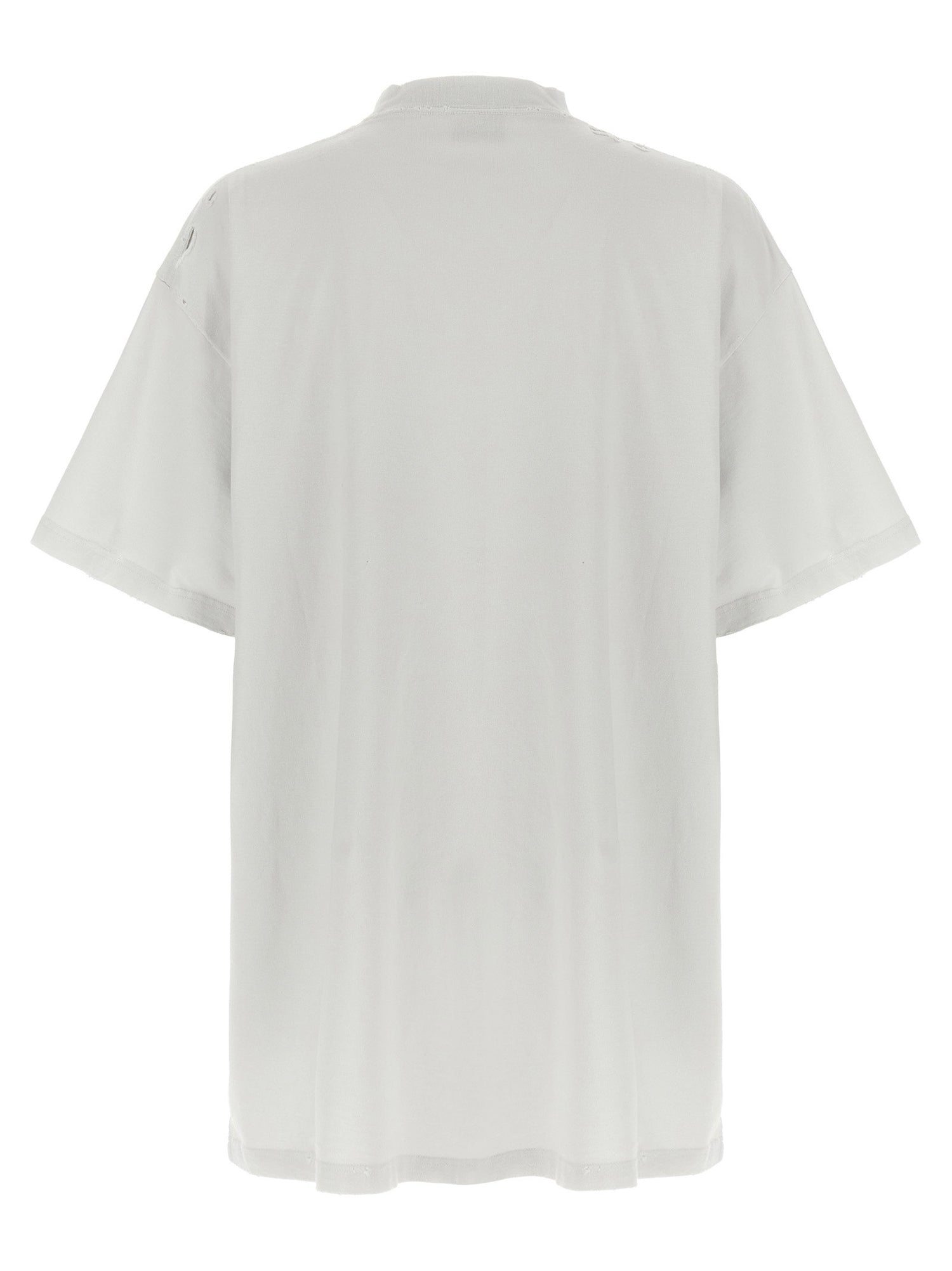 Balenciaga 3b Liquefied T-shirt White
