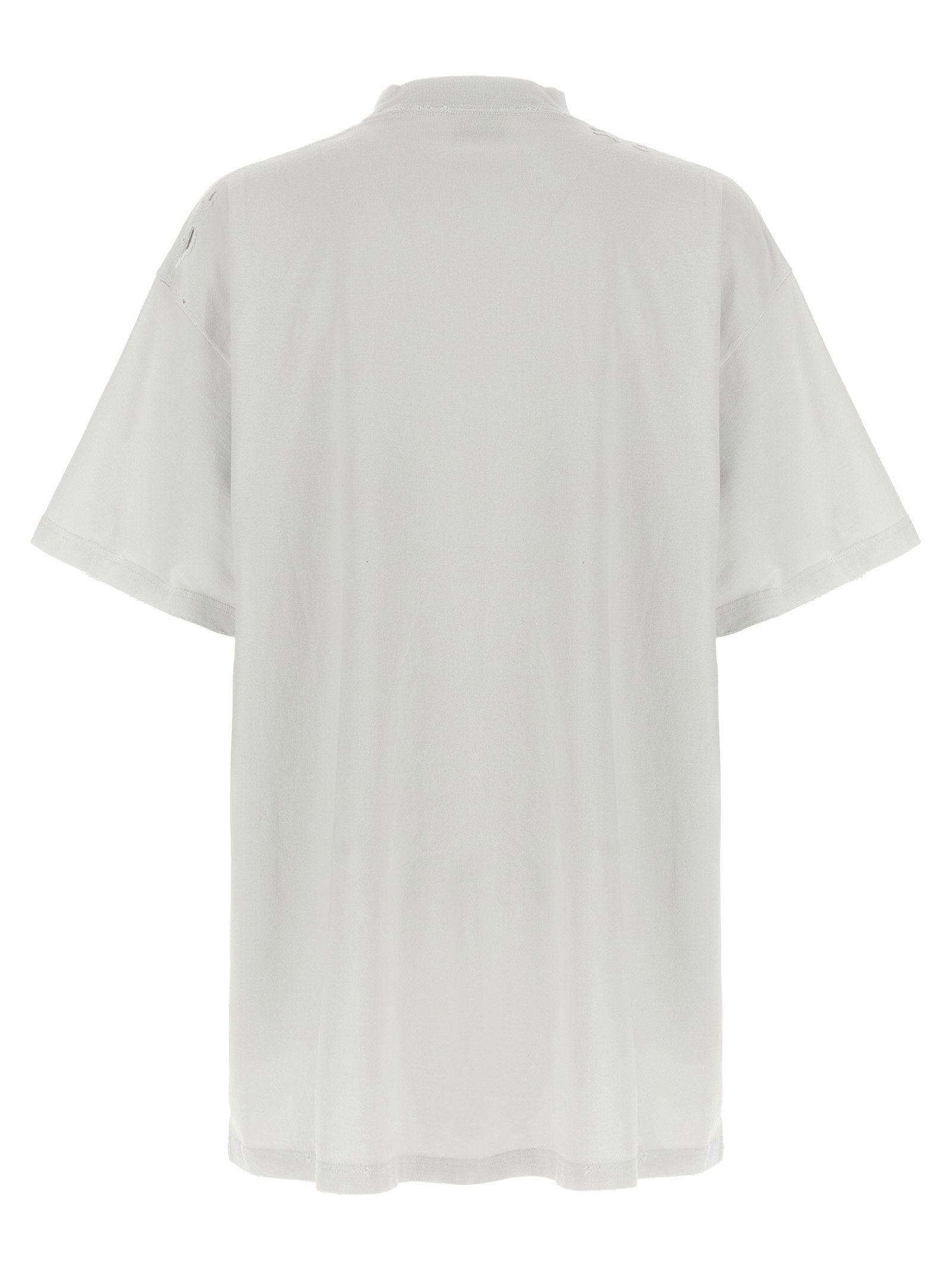 Balenciaga 3b Liquefied T-shirt White