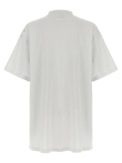 Balenciaga 3b Liquefied T-shirt White