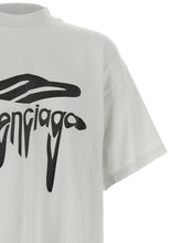 Balenciaga 3b Liquefied T-shirt White
