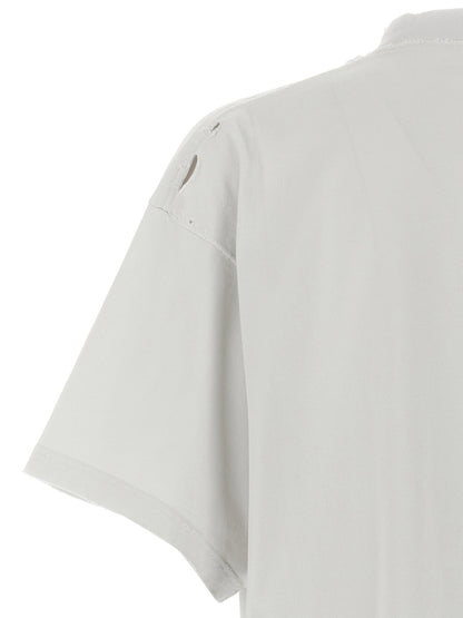 Balenciaga 3b Liquefied T-shirt White