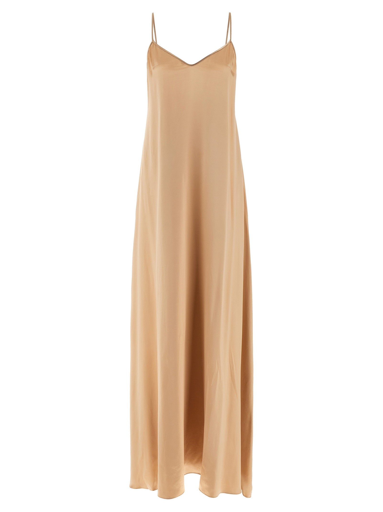 Ferragamo Viscose Dress Beige