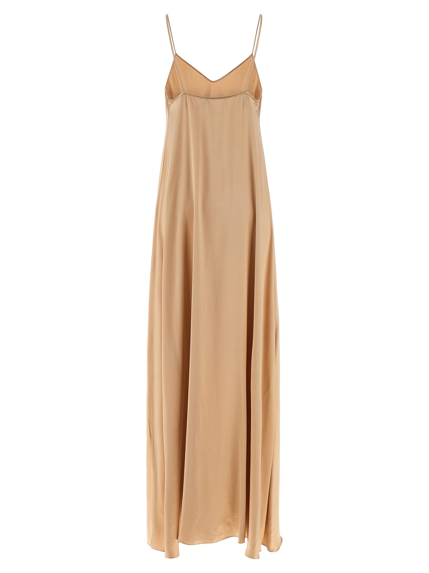 Ferragamo Viscose Dress Beige