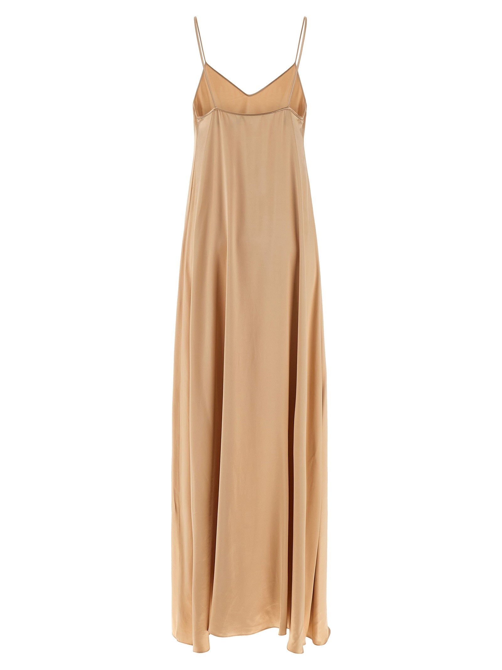 Ferragamo Viscose Dress Beige