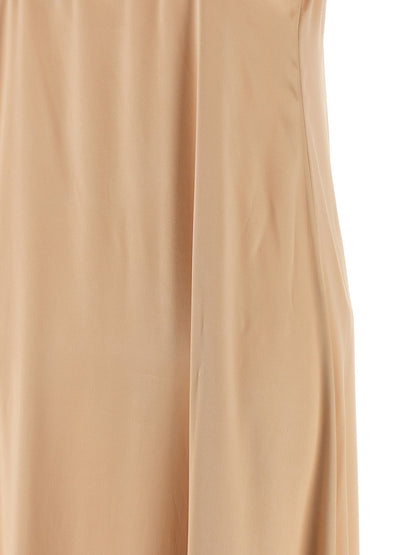 Ferragamo Viscose Dress Beige