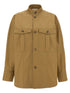 Saint Laurent Saharienne Shirt Beige