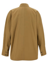 Saint Laurent Saharienne Shirt Beige
