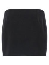 Ferragamo Cashmere Wool Skirt Black