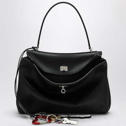 Balenciaga Smooth Calfskin Medium Rodeo Bag Black