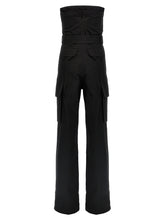 Saint Laurent Cassandre Bustier Jumpsuit Black