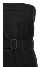 Saint Laurent Cassandre Bustier Jumpsuit Black