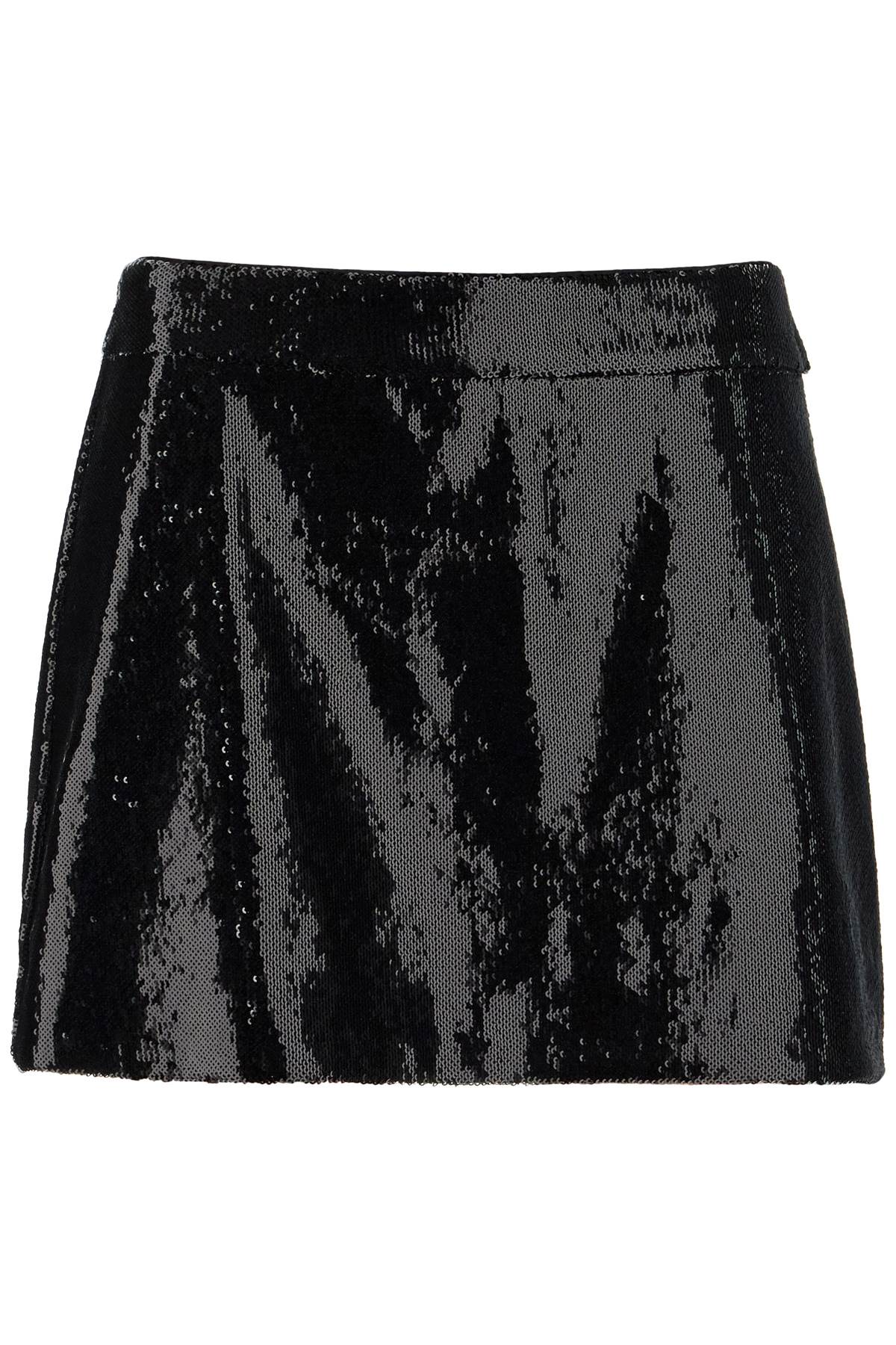 Sequin mini skirt