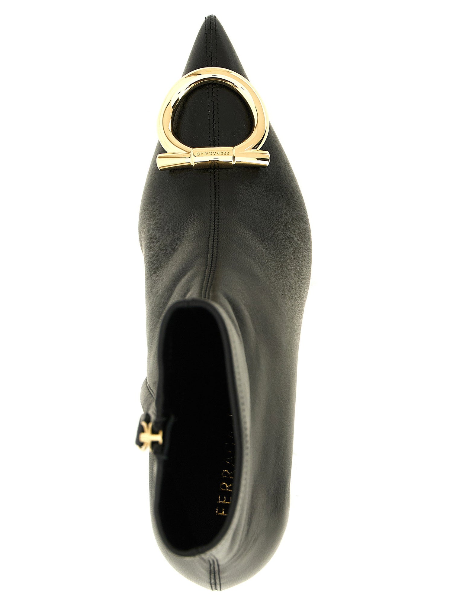 Ferragamo Mariu Ankle Boots Black  