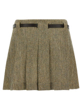 Ferragamo Gancini Belt Skirt Multicolor