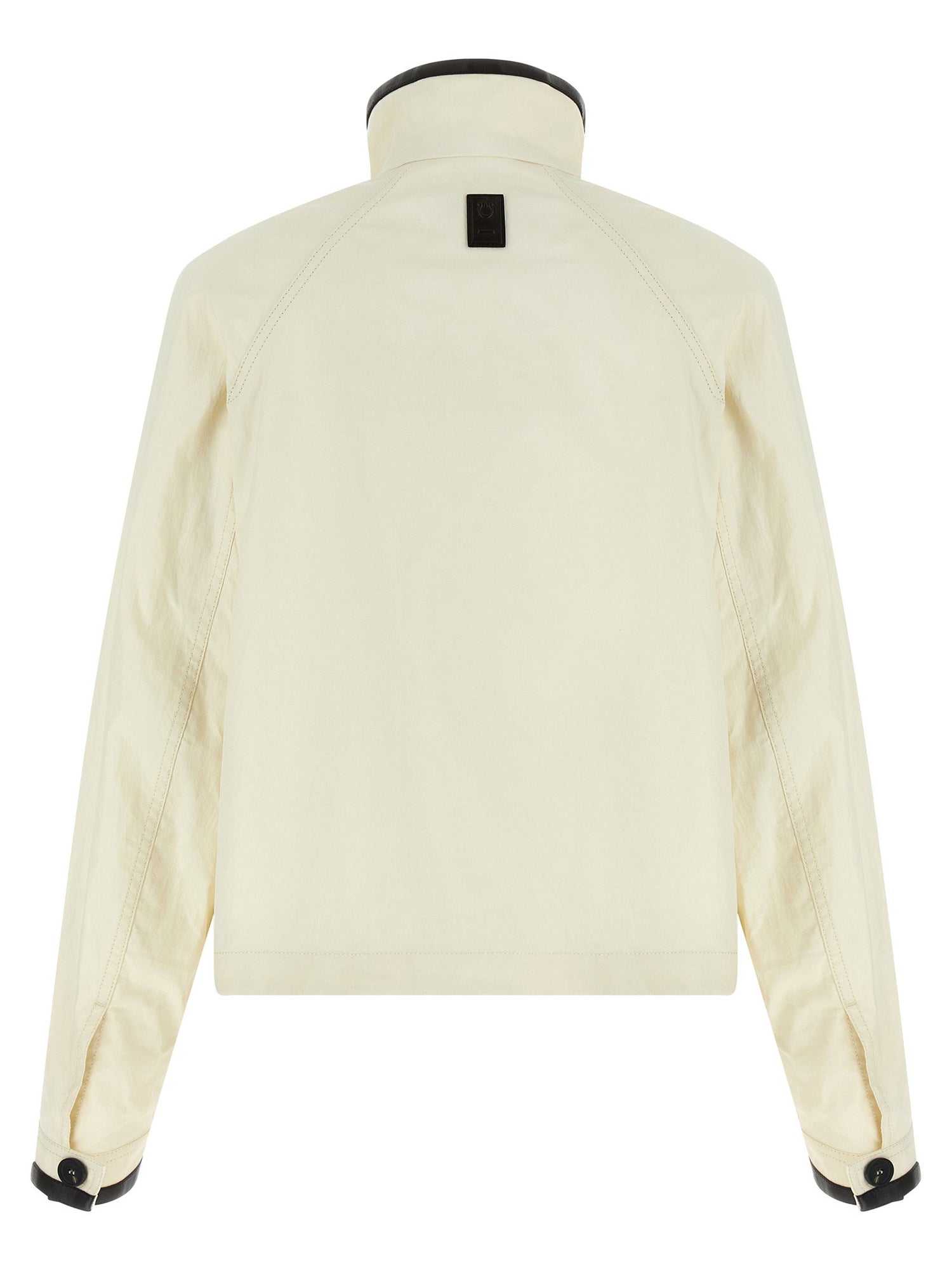 Ferragamo Tech Linen Jacket White