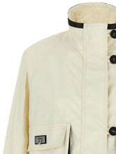 Ferragamo Tech Linen Jacket White