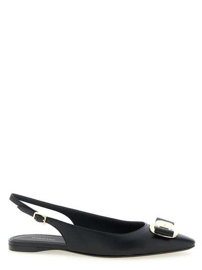 Ferragamo Zelmy Slingback Black
