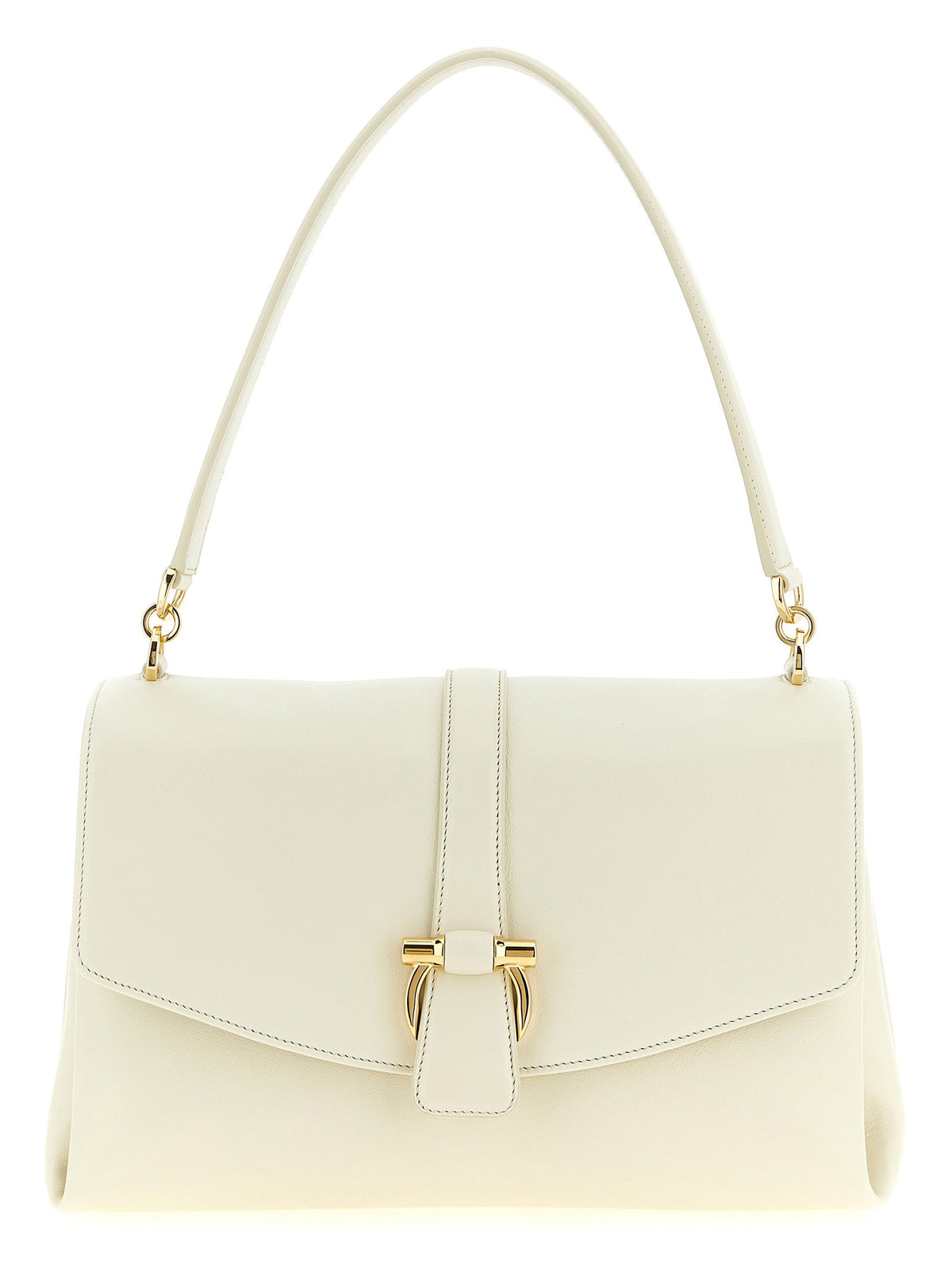 Ferragamo Th (m) Shoulder Bag White