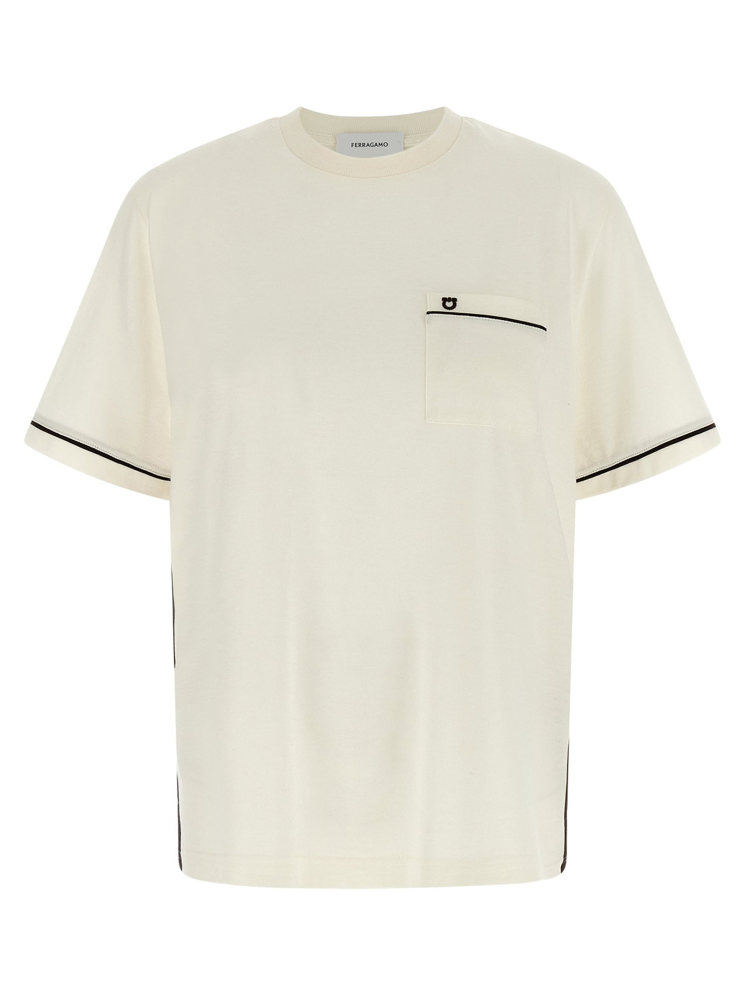 Ferragamo Gancini T-shirt Beige