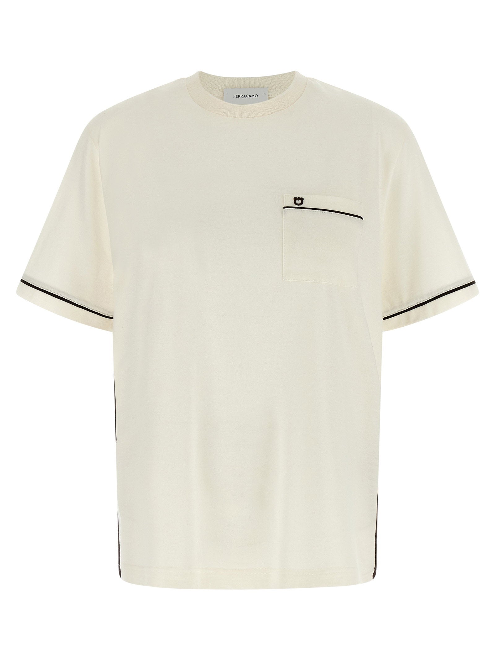 Ferragamo Gancini T-shirt Beige