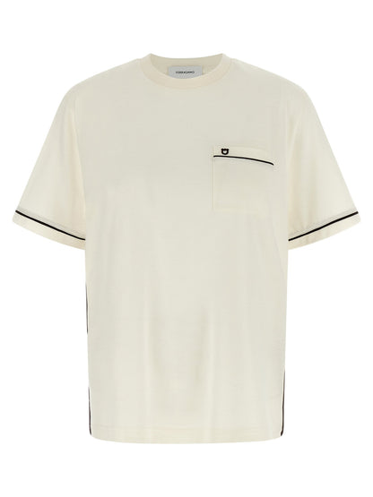 Ferragamo Gancini T-shirt Beige