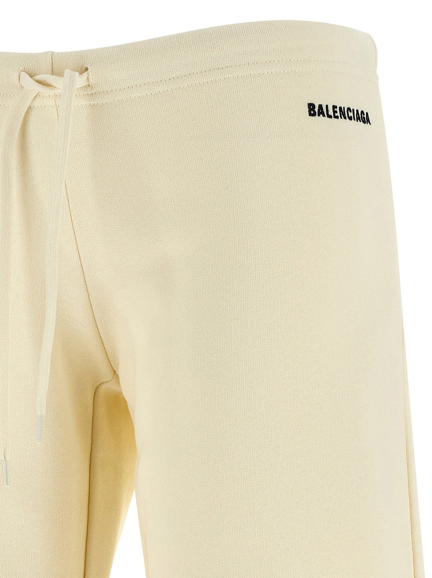 Balenciaga Back Joggers White