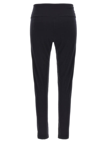 Balenciaga Reflective Logo Leggings Black
