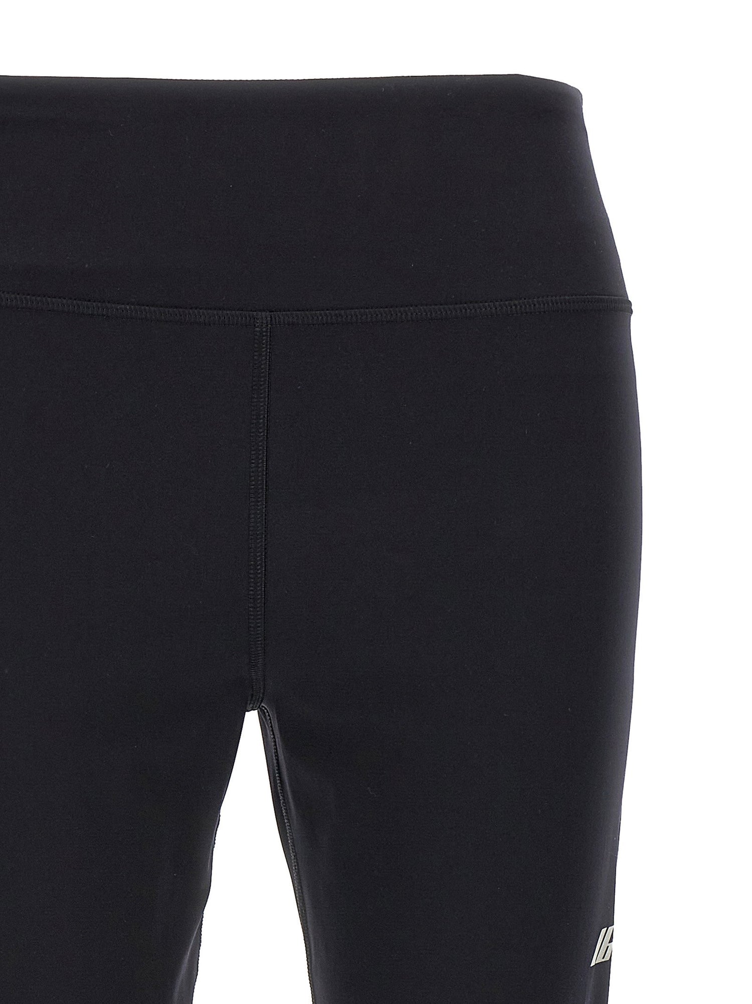 Balenciaga Reflective Logo Leggings Black